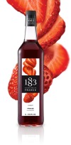 1883 Strawberry Syrup - PET Plastic 1L Bottle